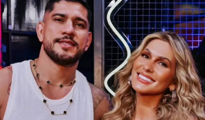 Alex e Lívia Andrade Alex Poatan e Lívia Andrade - Foto: Globo