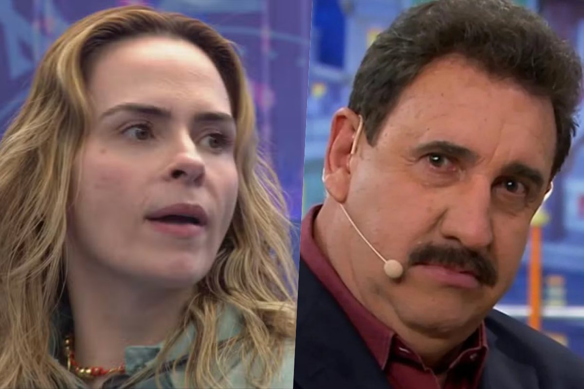 Ana Paula Renault e Ratinho Ana Paula Renault e Ratinho