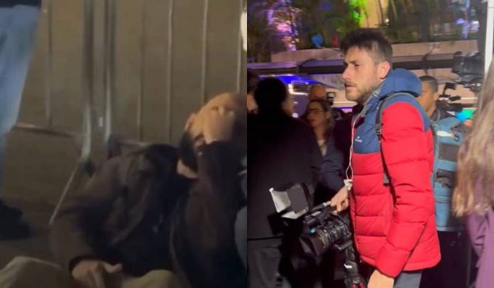 Briga entre repórteres - Foto: Redes sociais