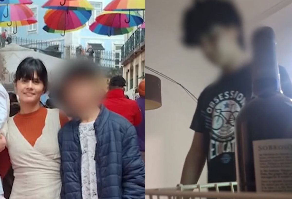 Mãe e filho (Captura de tela/ Record)