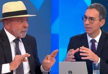 Lula desafia Tralli e bota o dedo na ferida: “Se você prometer ir à Brasília”