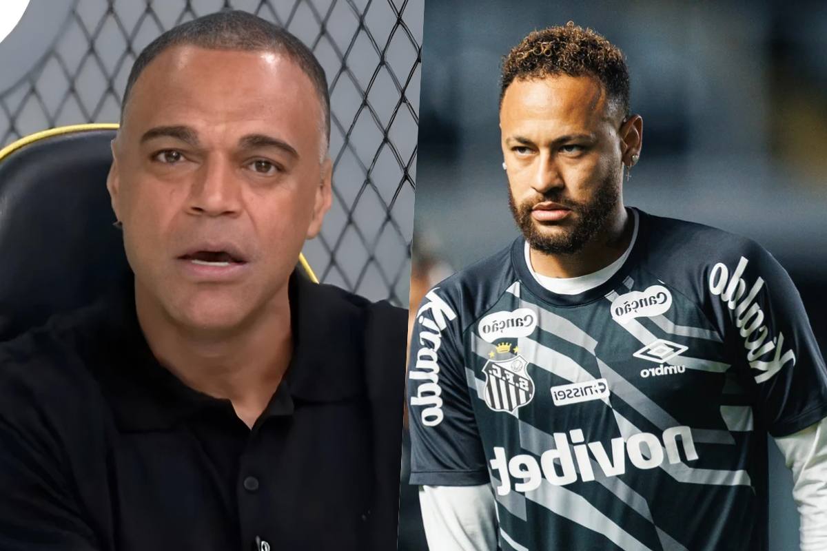 Denílson e Neymar Denílson e Neymar