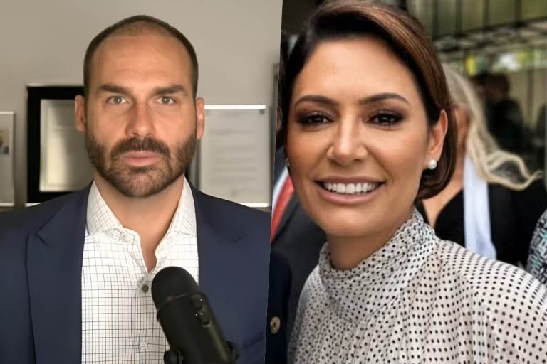 Eduardo reposta críticas a Michelle: “Queria atrapalhar Flávio”