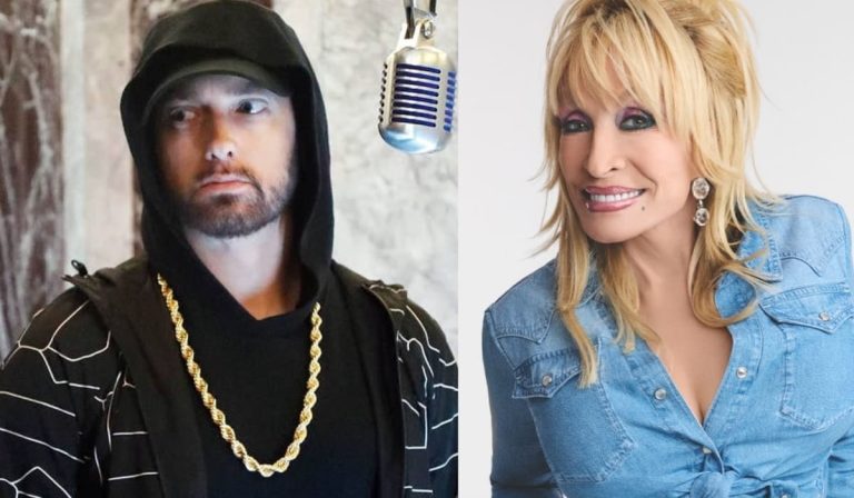 Eminem emociona fãs ao revelar última mensagem de Dolly Parton: “Inexplicável”