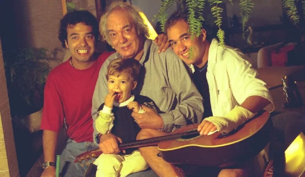 Erasmo Carlos, Gil e Leonardo (Fonte: Reprodução/TV Globo) Erasmo Carlos, Gil e Leonardo (Fonte: Reprodução/TV Globo)