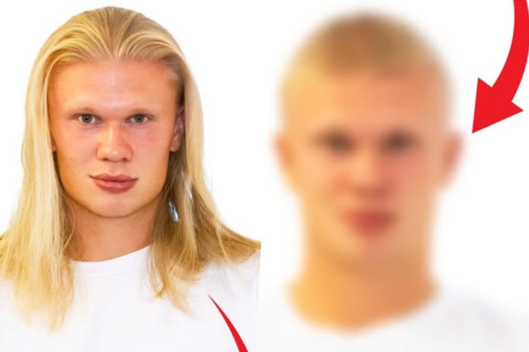Erling Haaland dá adeus aos cabelos longos e debuta novo visual