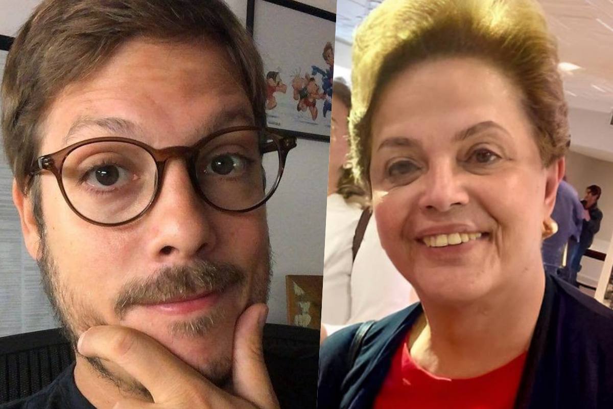 Fábio Porchat e Dilma Rousseff Fábio Porchat e Dilma Rousseff