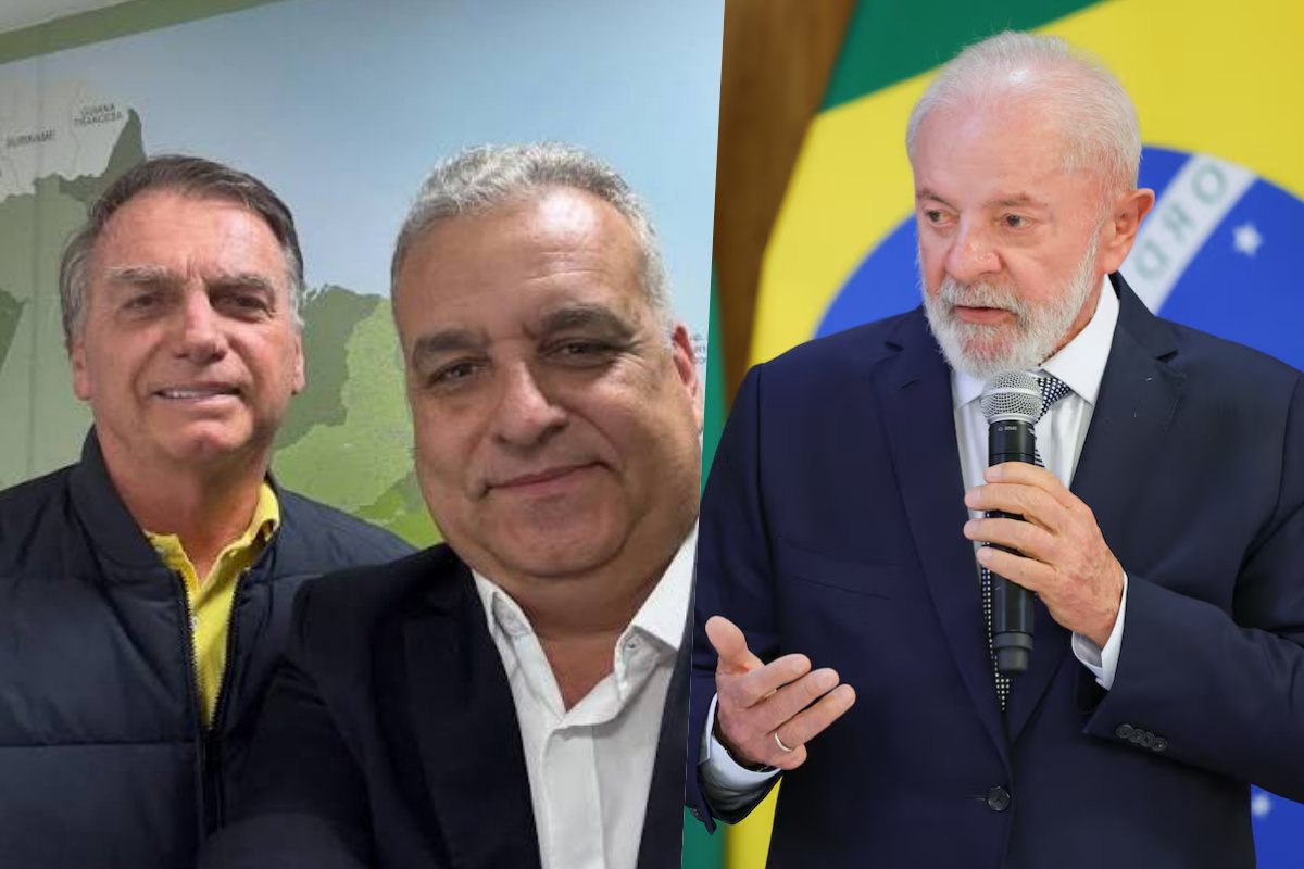 Jair Bolsonaro, Alfredo Gaspar e Luiz Inácio Lula da Silva