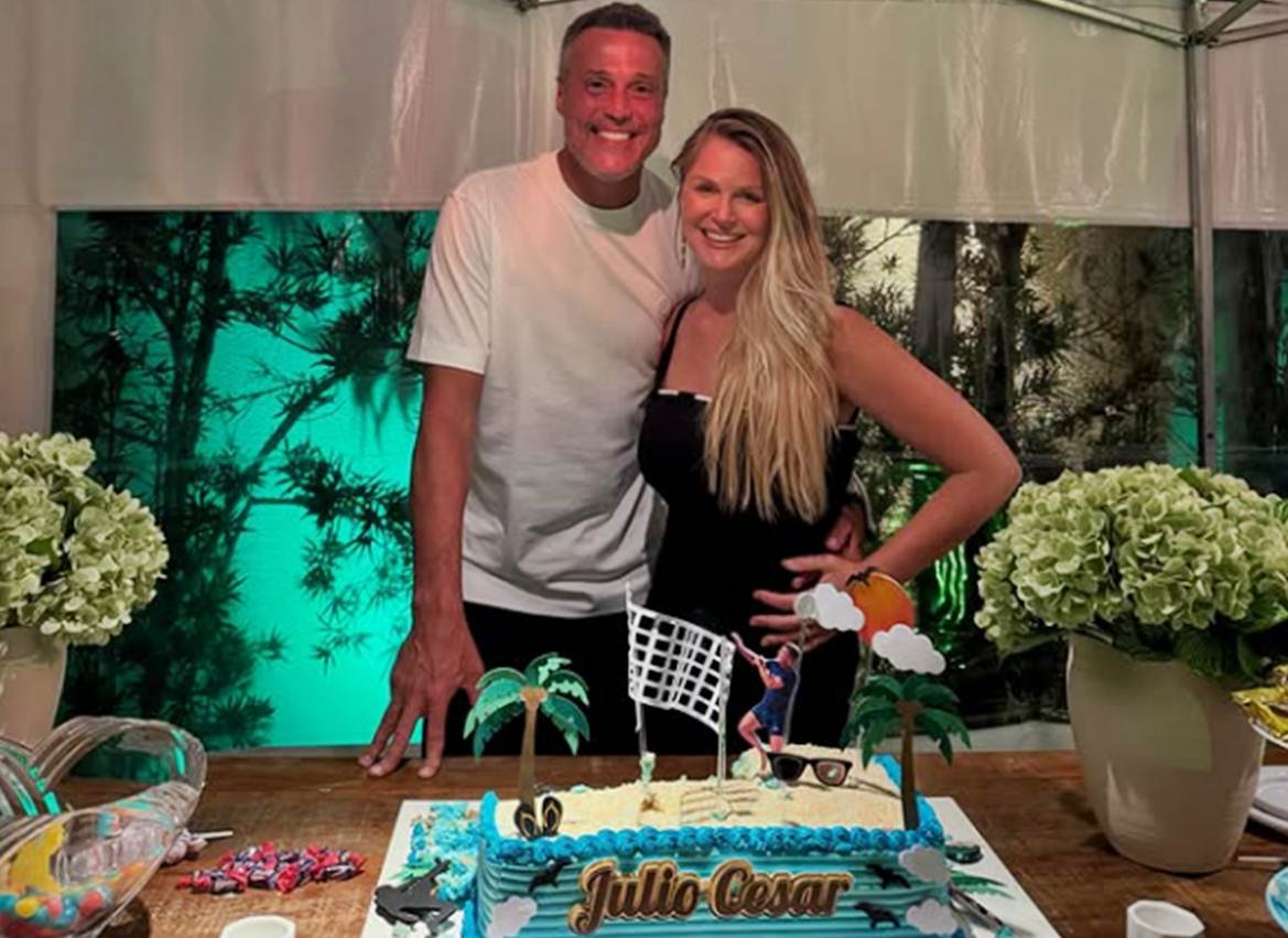 Julio Cesar e Susana Werner - Instagram