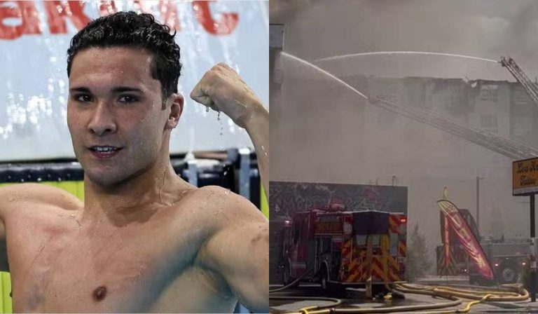 Kayky Mota, nadador olímpico do Brasil, perde tudo em incêndio