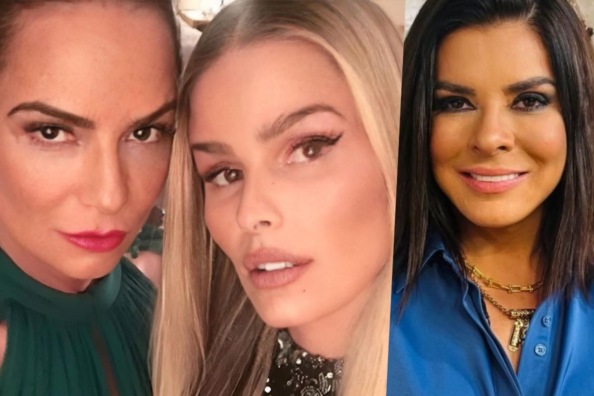 Luiza e Yasmin Brunet e Mara Maravilha Luiza e Yasmin Brunet e Mara Maravilha