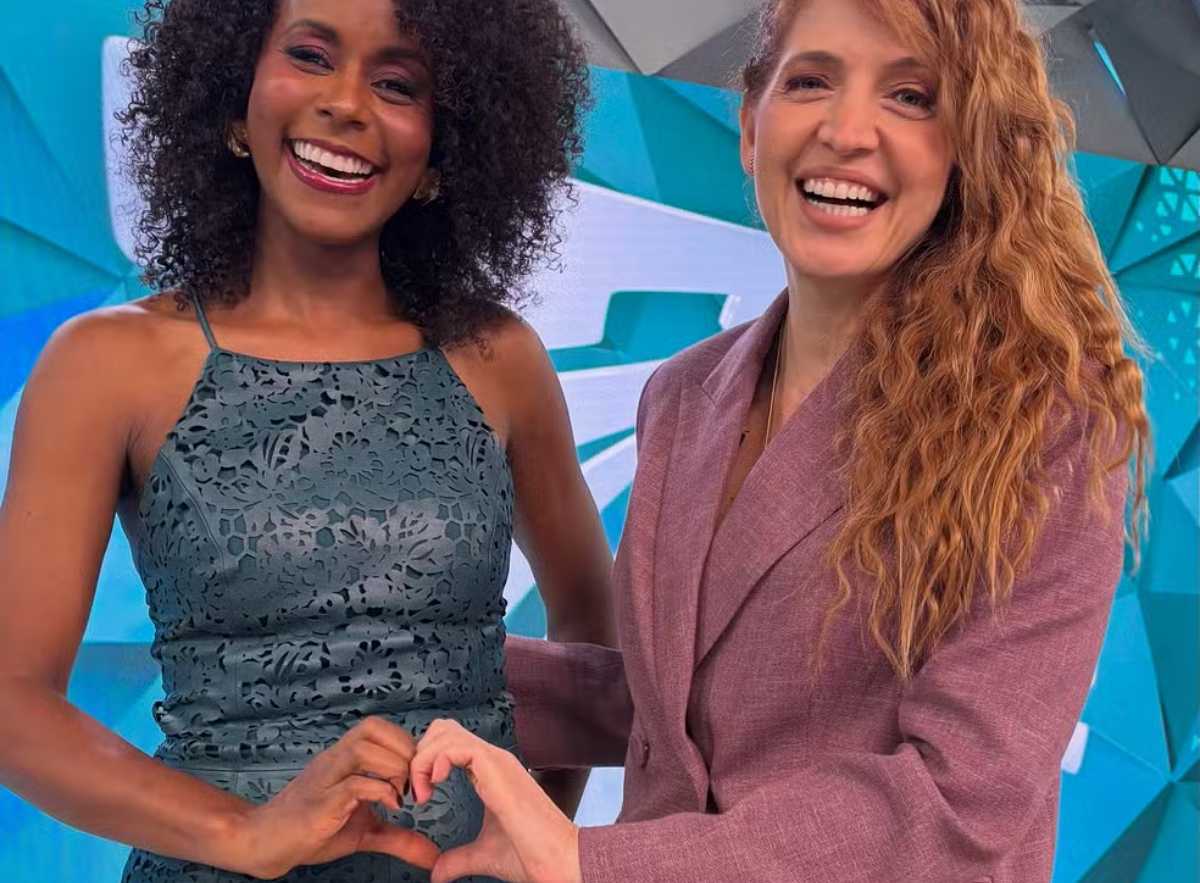 Maju Coutinho e Poliana Abritta Maju Coutinho e Poliana Abritta