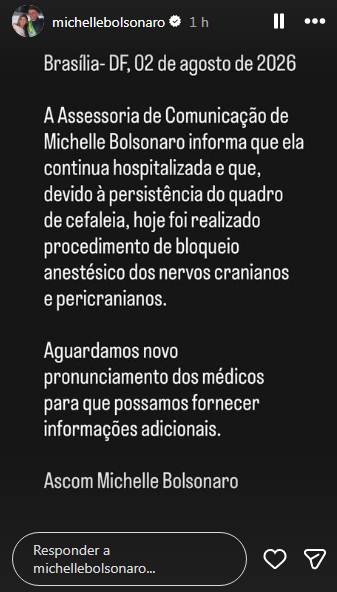 Michelle Bolsonaro - assessoria