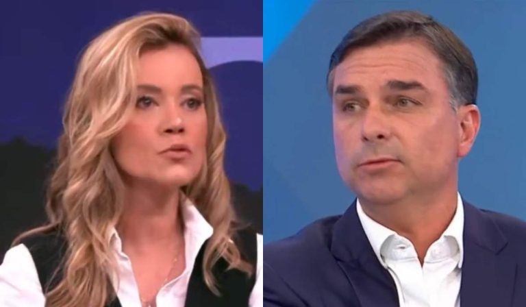 Natuza Nery detona Flávio Bolsonaro após sabatina da Globo: “Enrolou e mentiu bastante”