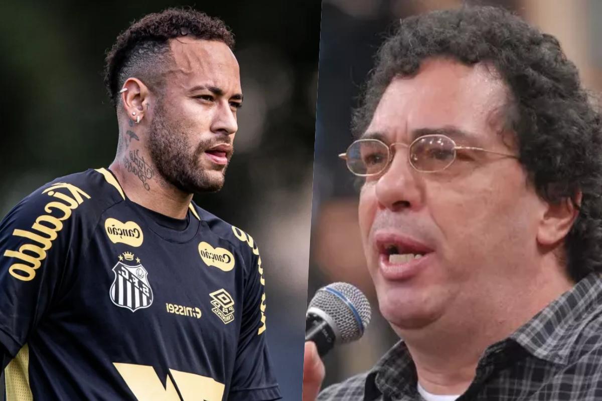 Neymar e Walter Casagrande Neymar e Walter Casagrande