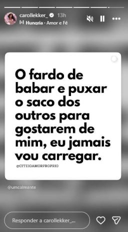 Post de Carol