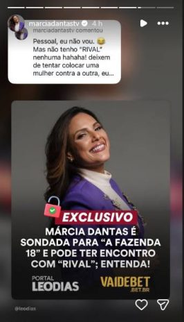 Post de Márcia