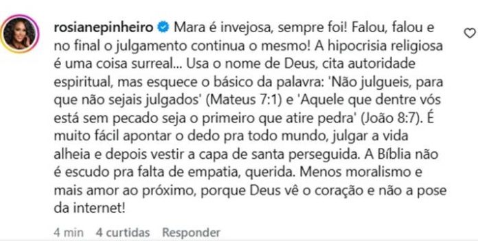 Post de Rosiane