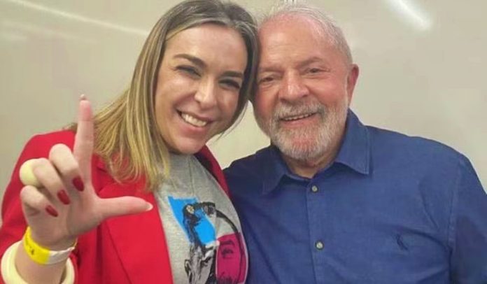 Roberta Luchsinger e Lula Roberta Luchsinger e Lula