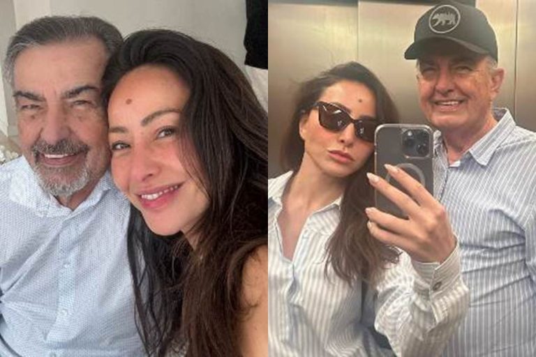 Sabrina Sato comemora Dia dos Pais com um gostinho especial