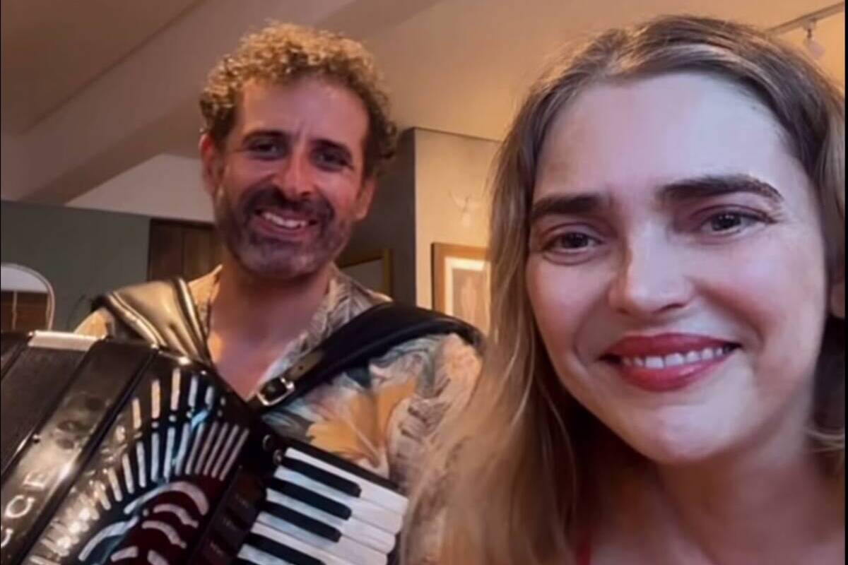 Titina e César Ferrario (Fonte: Instagram)