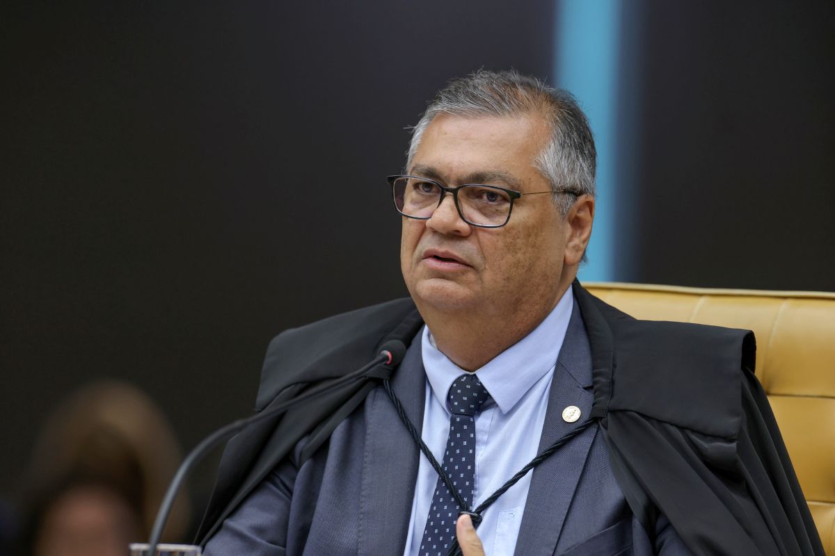 Ministro Flávio Dino em sessão plenária do STF. Foto: Rosinei Coutinho/STF