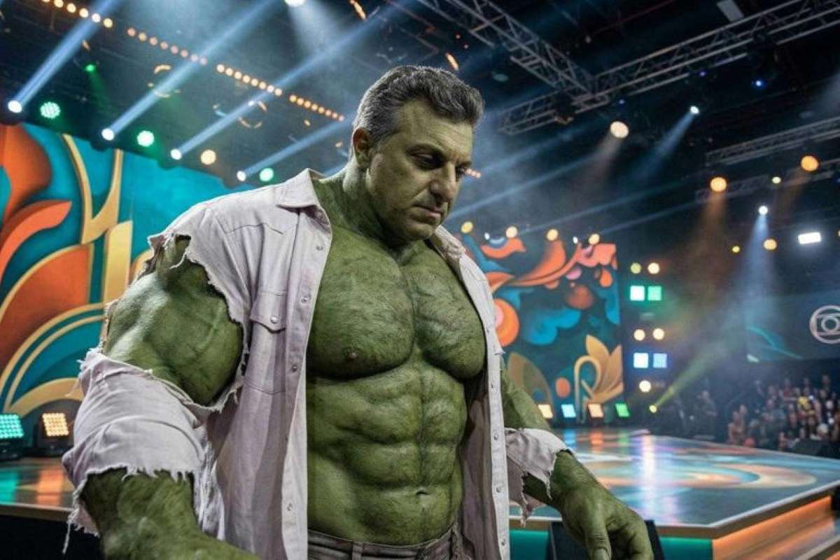 Luciano Hulk (Foto: Reprodução/ TV Globo) Luciano Hulk (Foto: Reprodução/ TV Globo)