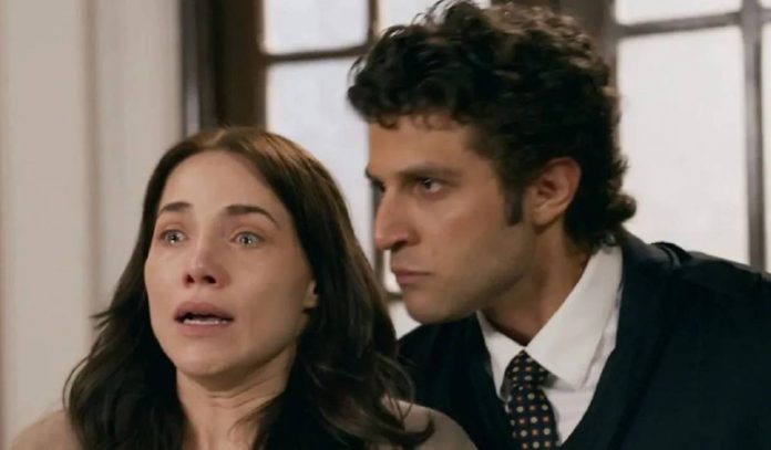 Adriana e Pedro em Quem Ama Cuida - Foto: Reprodução/TV Globo