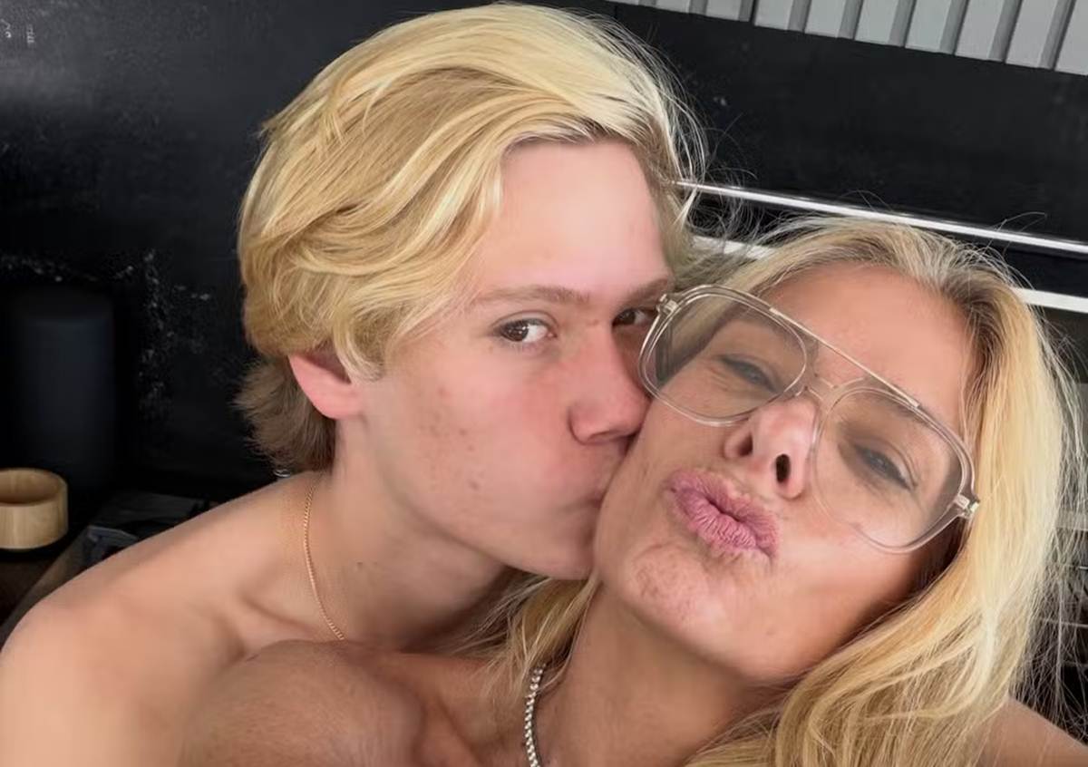 Adriane Galisteu e o filho 2 - Instagram