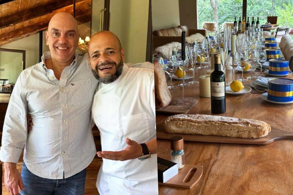 Alexandre de Moraes e Chef de cozinha Alexandre de Moraes e Chef de cozinha