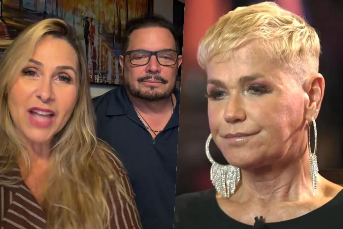 Andréa Sorvetão, Conrado e Xuxa Meneghel Andréa Sorvetão, Conrado e Xuxa Meneghel