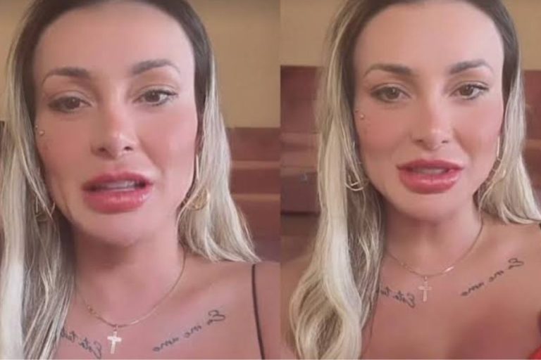 Andressa Urach se assusta com que escuta de fã e faz sério pedido: “Não assine”