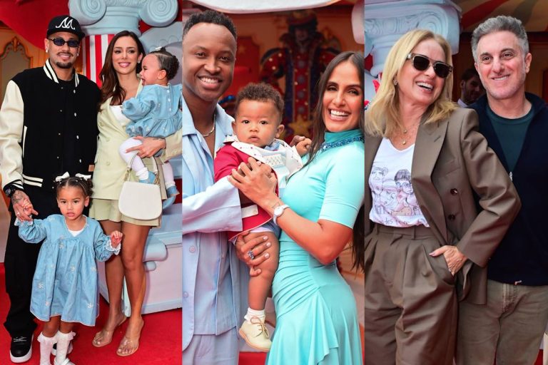 Famosos curtem festa de aniversário do filho de Carol Peixinho e Thiaguinho