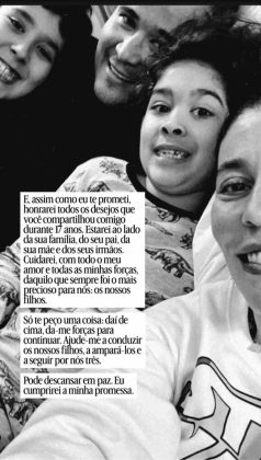 Bruno Avelar, Cl&aacute;udia Guimar&atilde;es e filhos