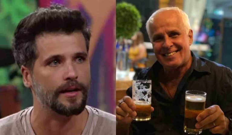 Bruno Gagliasso lamenta morte do pai e comove: “Te amo e obrigado”
