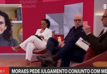 Barraco: jornalistas brigam ao vivo na GloboNews por Moraes