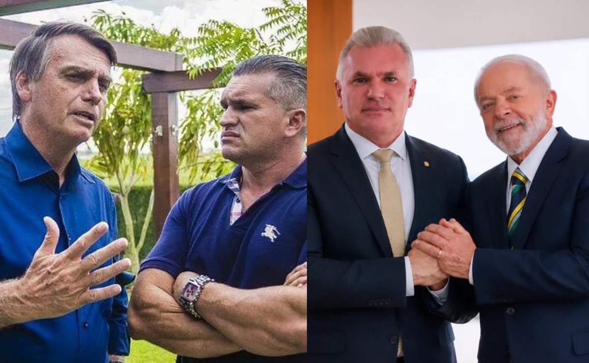 Julian Lemos com Bolsonaro e Lula Julian Lemos com Bolsonaro e Lula (Fotos: Colagem Área Vip// Divulgação antigo PSL // Reprodução Instagram @julianlemosdeputadofederalpb)