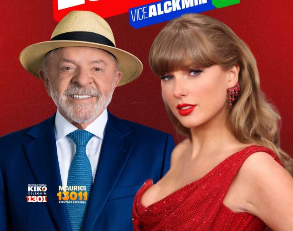 Taylor Swift e Lula (Foto: Reprodução/ Redes Sociais/ 