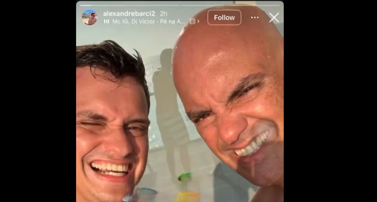 Moraes e Xandinho Moraes e Xandinho (Foto: Reprodução/ Instagram @alexandrebarci2)