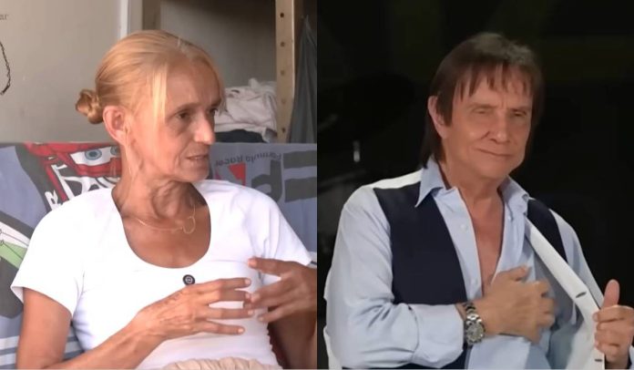 Celina Vieira de Freitas e Roberto Carlos Celina Vieira de Freitas e Roberto Carlos