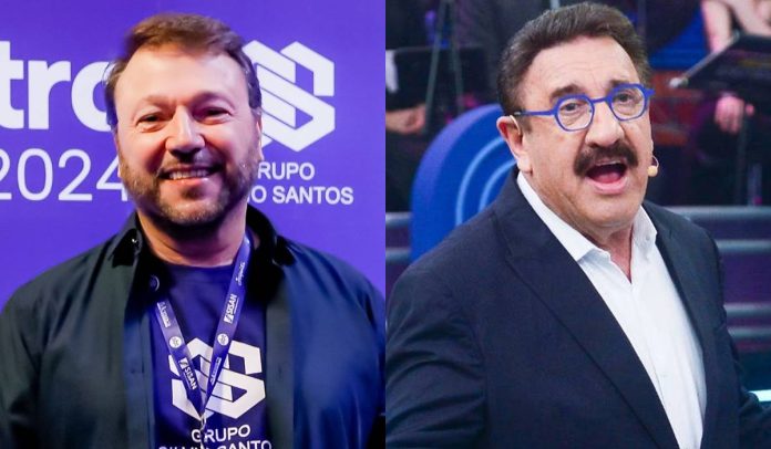 Cezar Scarpato e Ratinho Cezar Scarpato e Ratinho