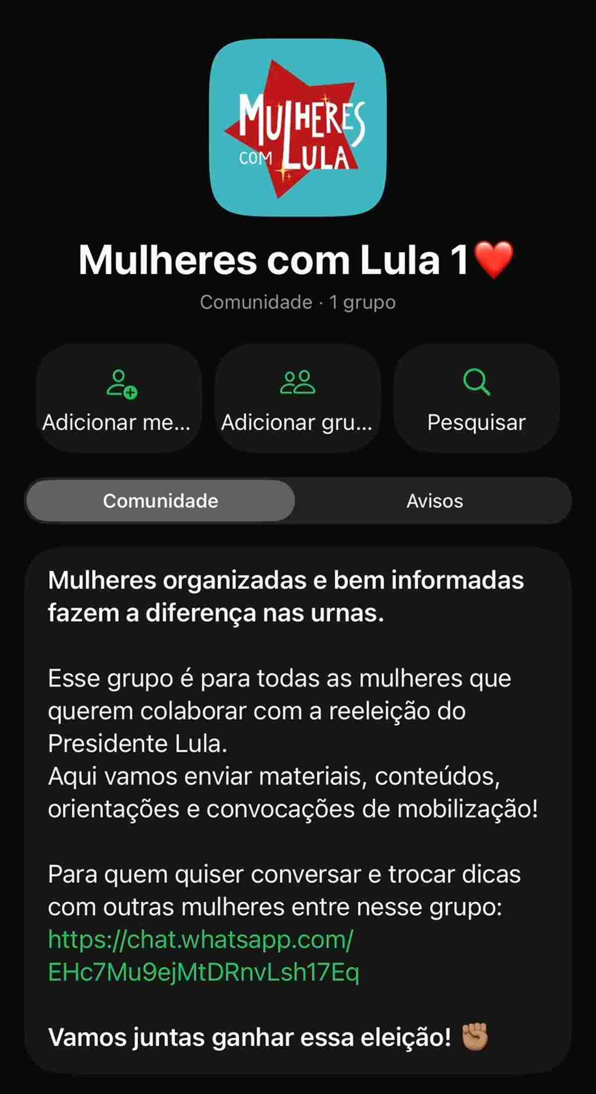 Conversa WhatsApp