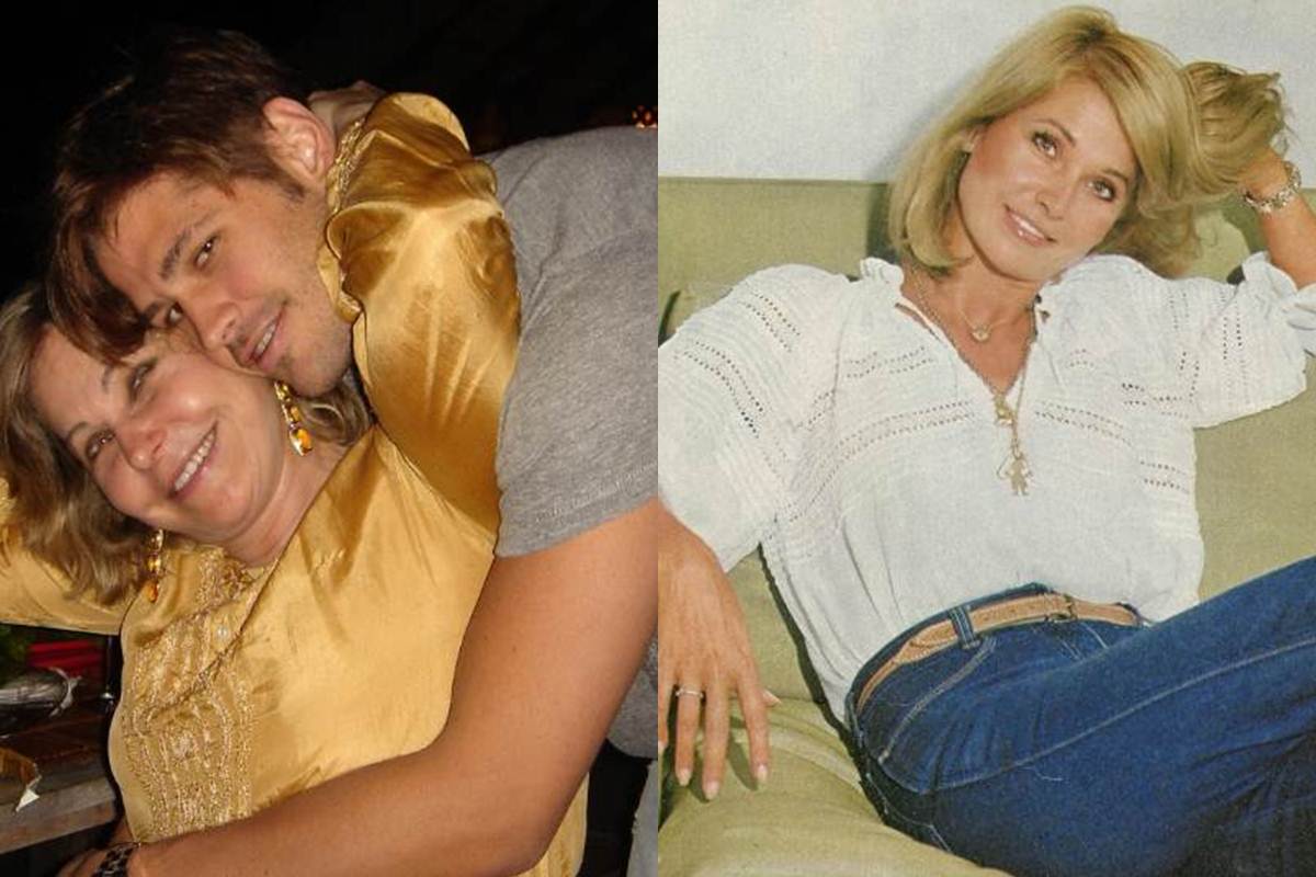 Dado Dolabella e a mãe - Insta