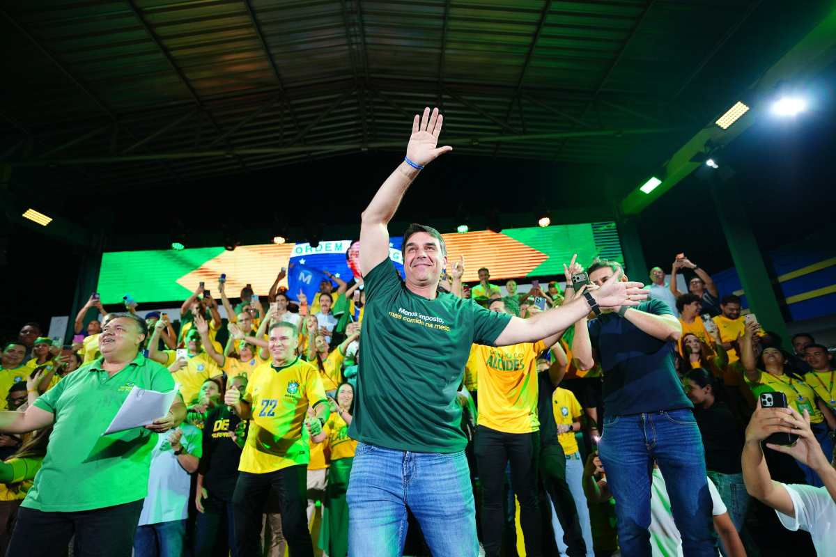 Foto: Vittor Sales/ Divulgação Campanha Flávio Bolsonaro
