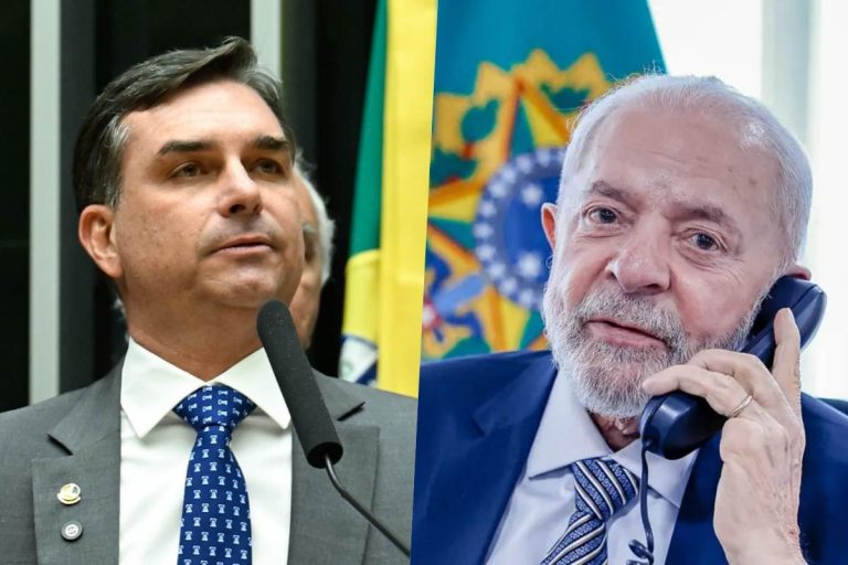 No Pará, Lula liga para Dino e Flávio ataca: “Acaba com o Brasil”