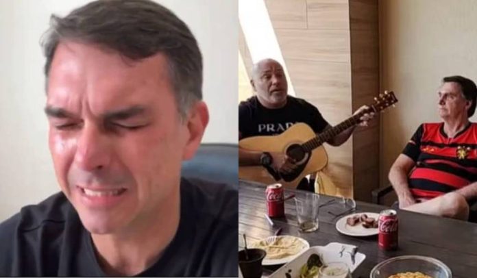 Flávio, Rick e Jair Bolsonaro Flávio, Rick e Jair Bolsonaro