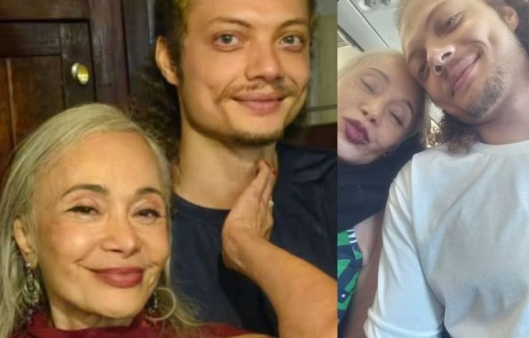 Tânia Alves comemora aniversário de 77 anos ao lado do amado