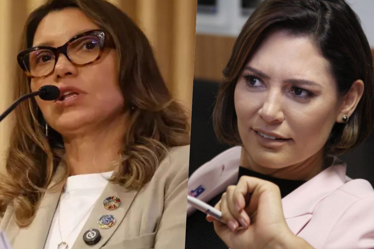 Janja e Michelle Bolsonaro Janja e Michelle Bolsonaro