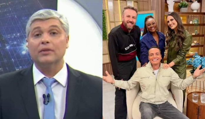 Joel Datena, Leo Dias, Chris Flores, Thiago e Janaina