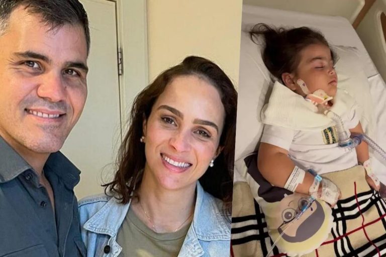 Internada na UTI, filha de Juliano Cazarré passa por complicações
